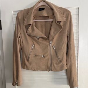 Vici-faux suede Jacket-Size large
